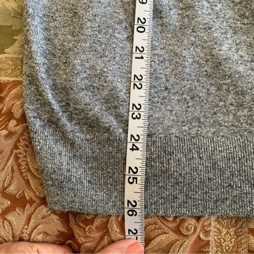 BANANA REPUBLIC.Long Sleeve, Black/White. Lightweight Sweater.Silk/Linen.M.‎